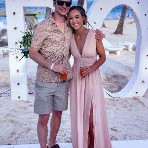 Pink Bridesmaids Dress